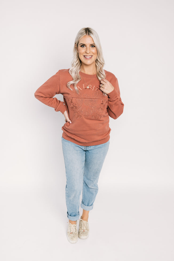 Albie Sweater | Rouge- Was $129 Now $49
