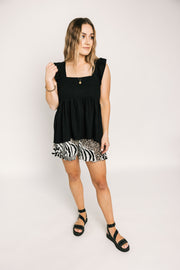 Florence Top | Black- Was $79 Now $35