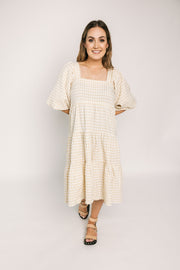 Olive Dress | Honey Gingham-  Was $169 Now $69